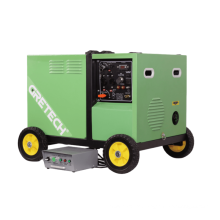 GWE High quality  100kw Natural Gas Turbine Electric Genset Gas Powered Generator